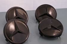 Black Powder Coated Bundt Center Caps