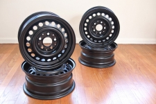 14" Powder Coated Steel Wheels